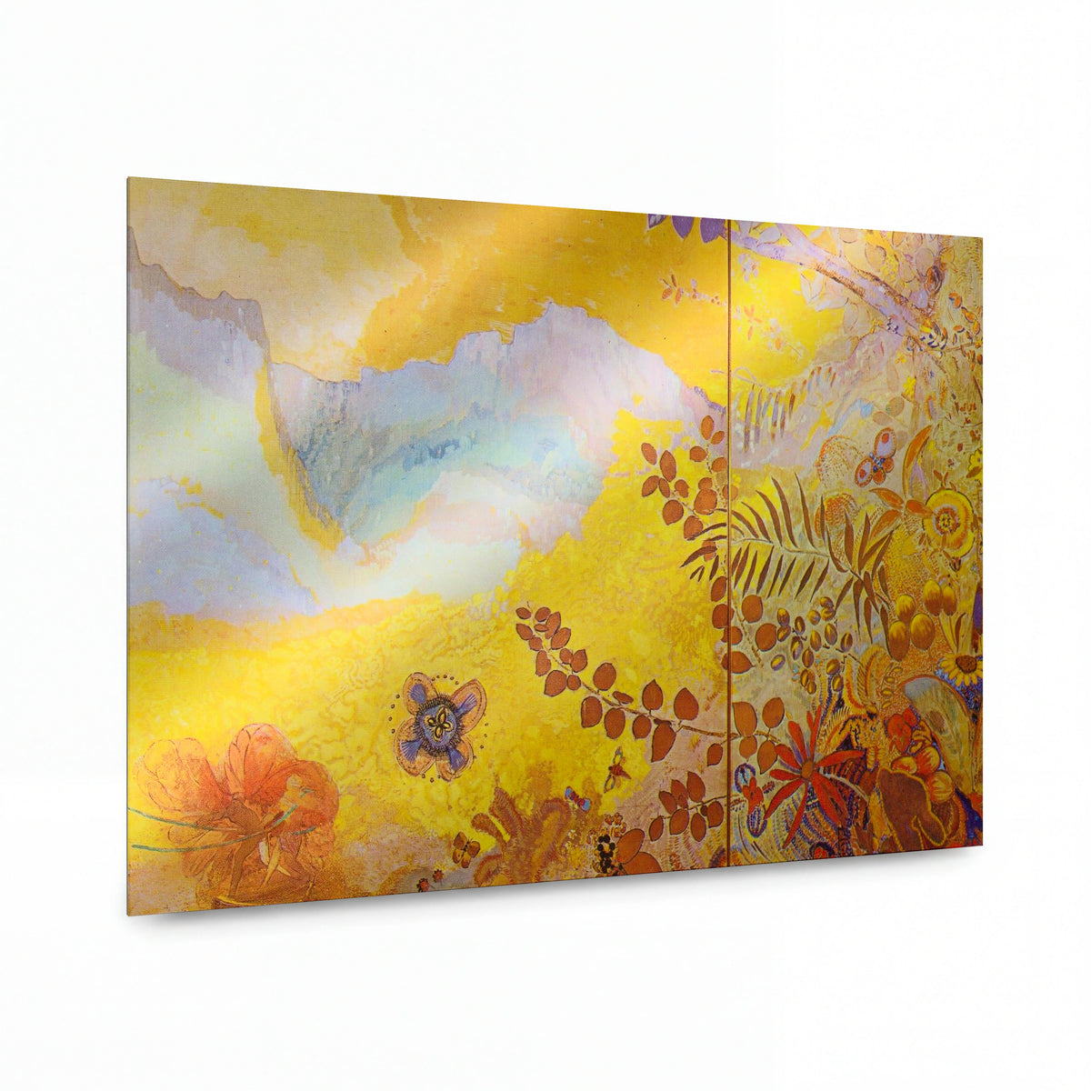 Obraz Odilon Redon — The Day — hliníkový panel s vysokým leskem — hliníkový panel s vysokým leskem
