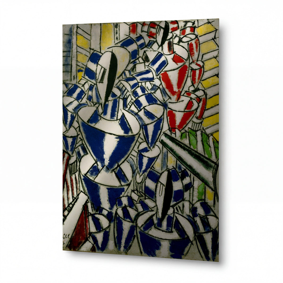 Obraz Fernand Léger — Exit the Ballets Russes — umělecká reprodukce na hliníku