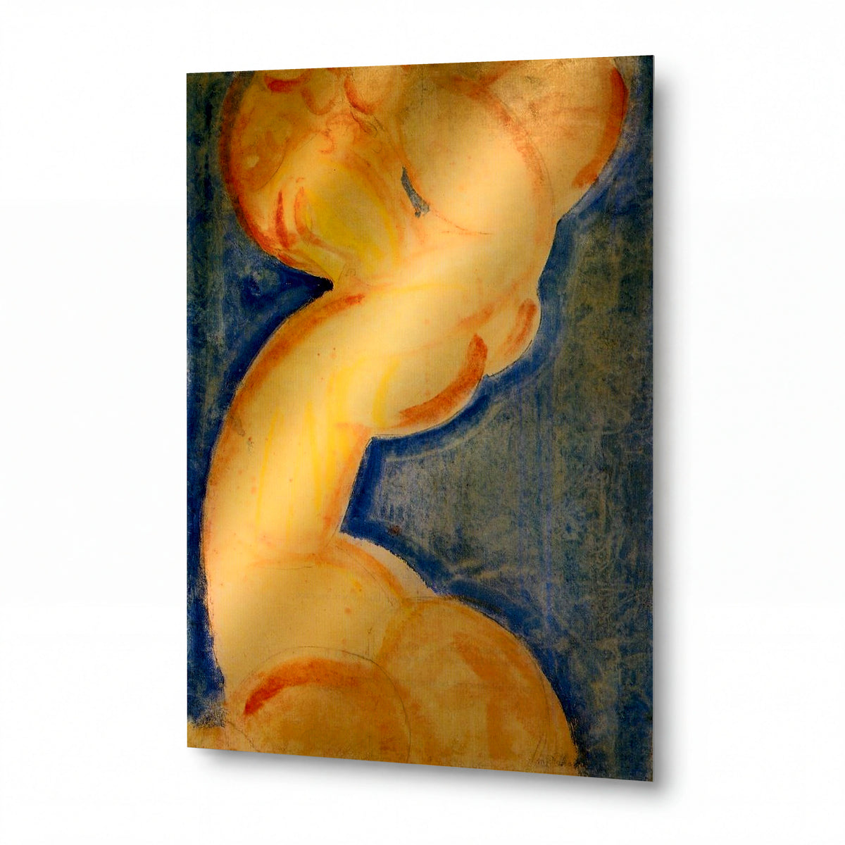 Obraz Modigliani Amedeo — Caryatid — lesklý obraz na hliníku