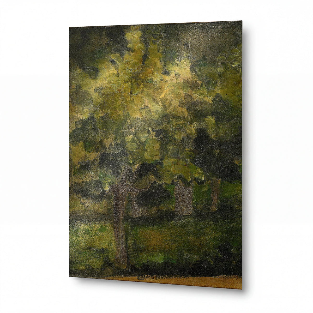 Obraz Paul Cézanne — Trees — lesklý kovový obraz — lesklý kovový obraz