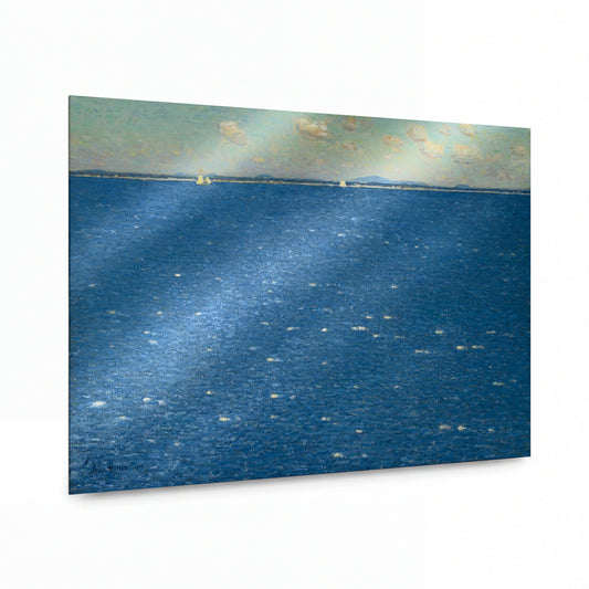 Obraz Frederick Childe Hassam — The West Wind, Isles of Shoals — kovová reprodukce s vysokým leskem — kovová reprodukce s vysokým leskem