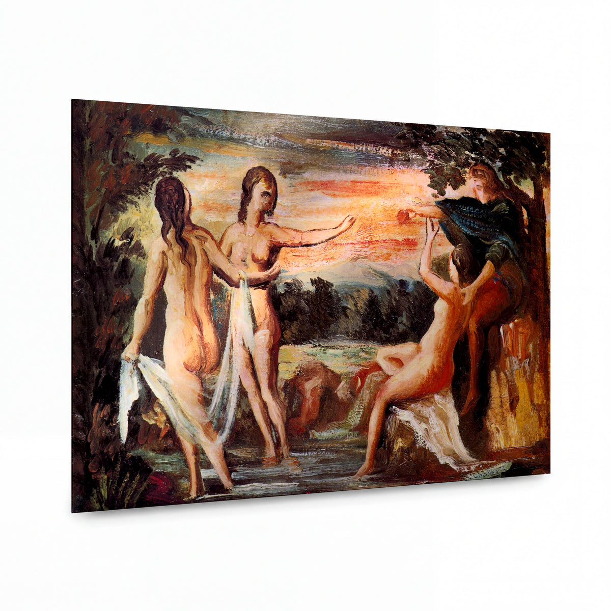 Obraz Paul Cézanne — Párisův soud — hliníkový panel s vysokým leskem — hliníkový panel s vysokým leskem