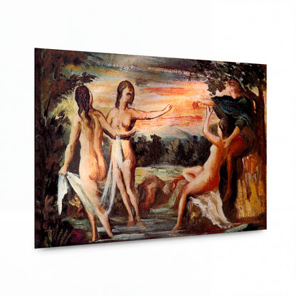 Obraz Paul Cézanne — Párisův soud — hliníkový panel s vysokým leskem — hliníkový panel s vysokým leskem