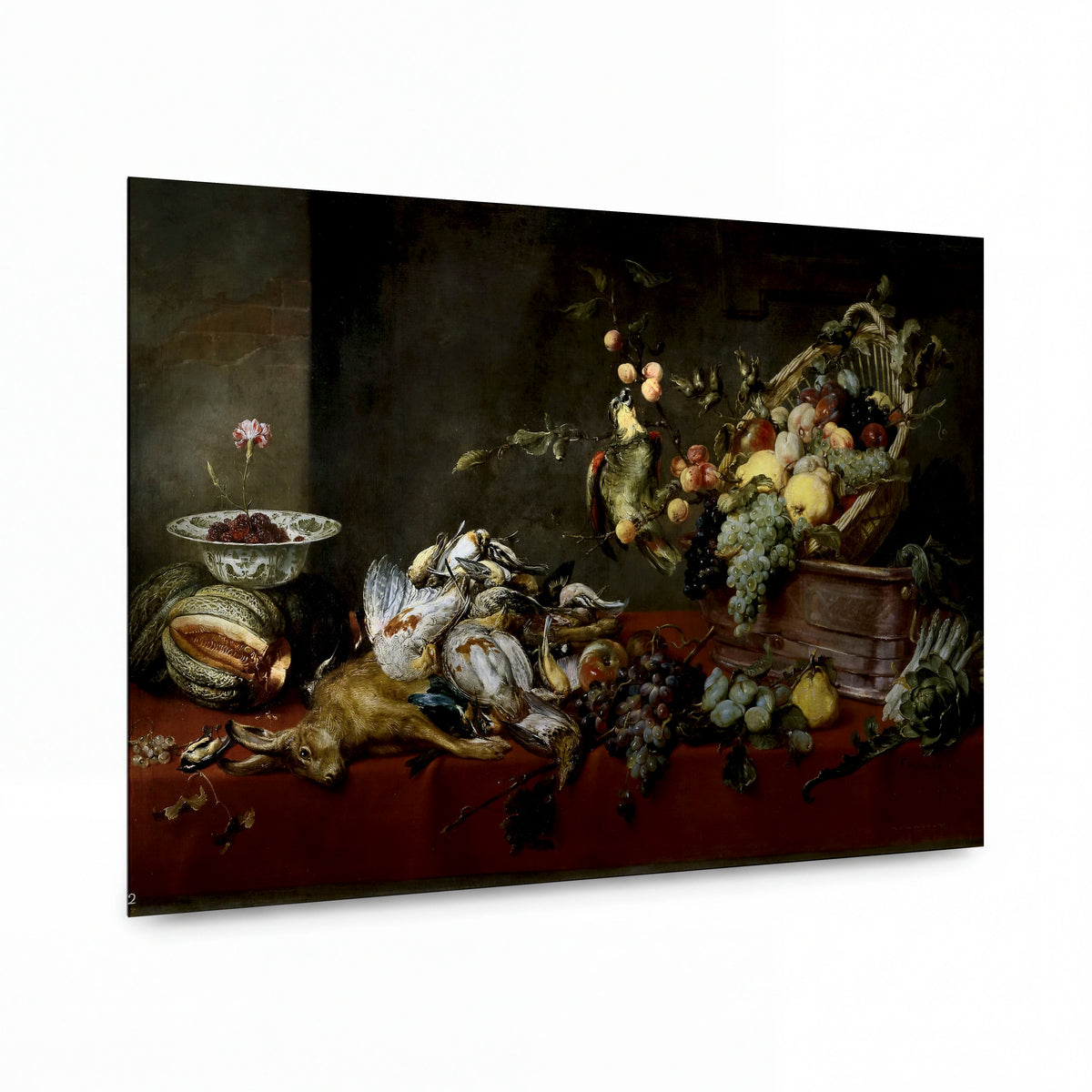 Obraz Frans Snyders — Still life with Game — prémiová reprodukce na kovovém panelu
