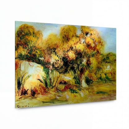 Obraz Pierre-Auguste Renoir — Landscape 11 — kovový obraz na hliníkovém panelu — kovový obraz na hliníkovém panelu
