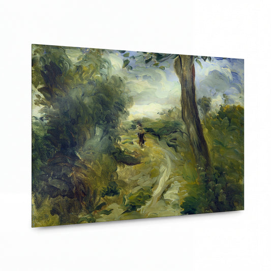 Obraz Pierre Auguste Renoir — Landscape between Storms — luxusní reprodukce na kovu — luxusní reprodukce na kovu