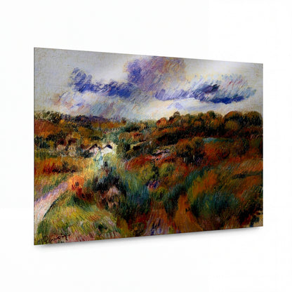 Obraz Pierre-Auguste Renoir — Landscape, 1893 — lesklý kovový obraz