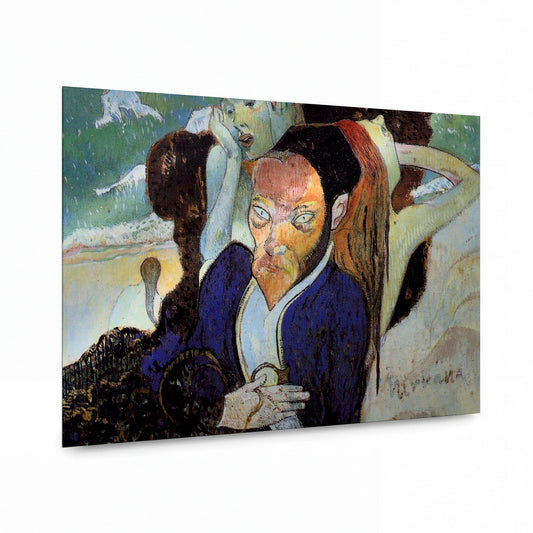Obraz Paul Gauguin — Nirvana, Portrait of Jacob Meyer de Haan — hliníkový panel s vysokým leskem