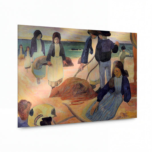 Obraz Paul Gauguin — The Kelp Gatherers — umělecká reprodukce na hliníku — umělecká reprodukce na hliníku