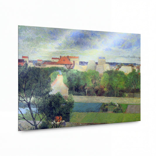 Obraz Paul Gauguin — The Market Gardens of Vaugirard — lesklý obraz na hliníku