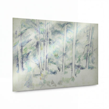 Obraz Paul Cézanne — Forest, 1890 — hliníkový panel s vysokým leskem