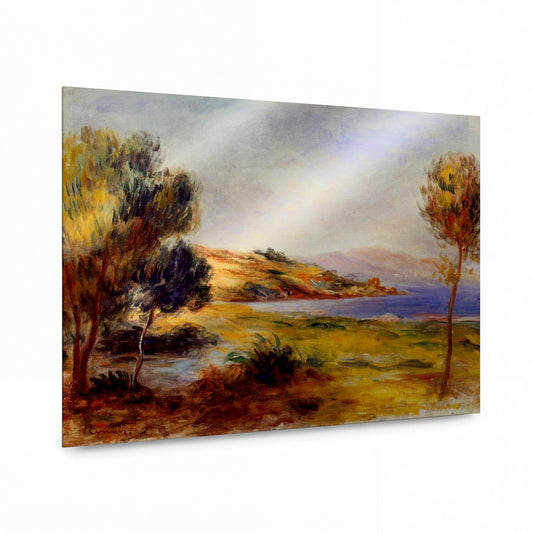 Obraz Pierre-Auguste Renoir — The Bay — kovová reprodukce s vysokým leskem