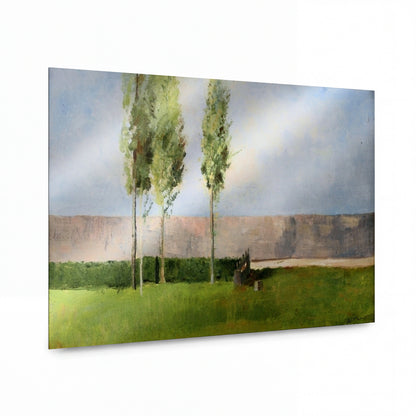 Obraz Odilon Redon — The Meadow — lesklý kovový obraz