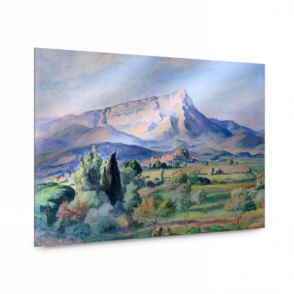 Obraz Henri Lebasque — The Valley of the Garde — hliníkový panel s vysokým leskem — hliníkový panel s vysokým leskem