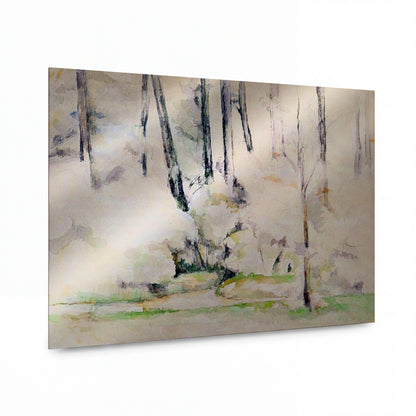 Obraz Paul Cézanne — Into the Woods — kovový obraz s vysokým leskem