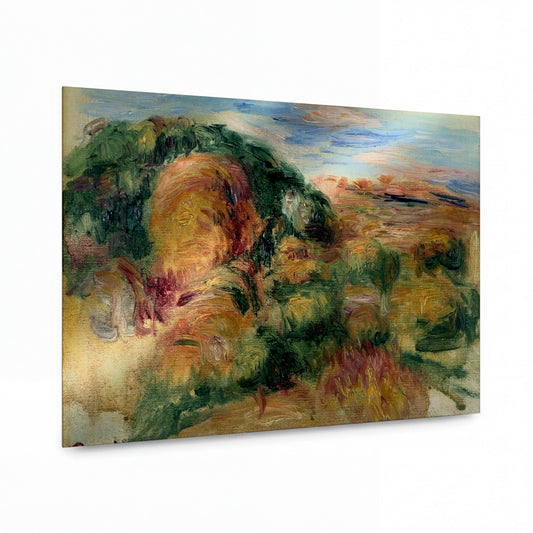 Obraz Pierre-Auguste Renoir — Landscape, 1910-14 01 — lesklý obraz na hliníku — lesklý obraz na hliníku