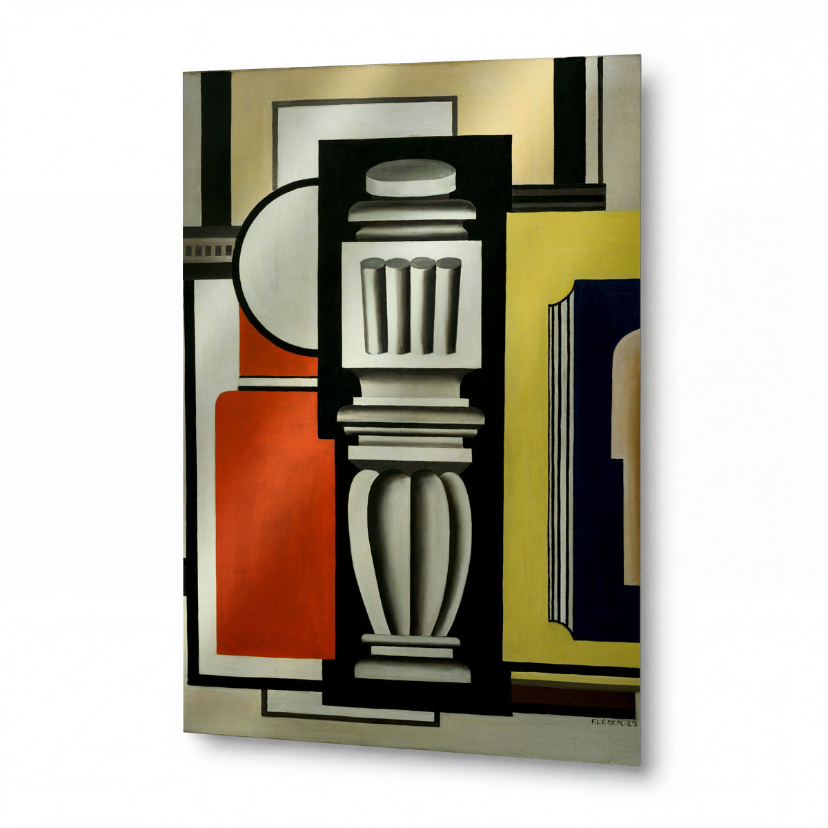 Obraz Fernand Léger — The Baluster — hliníkový panel s vysokým leskem