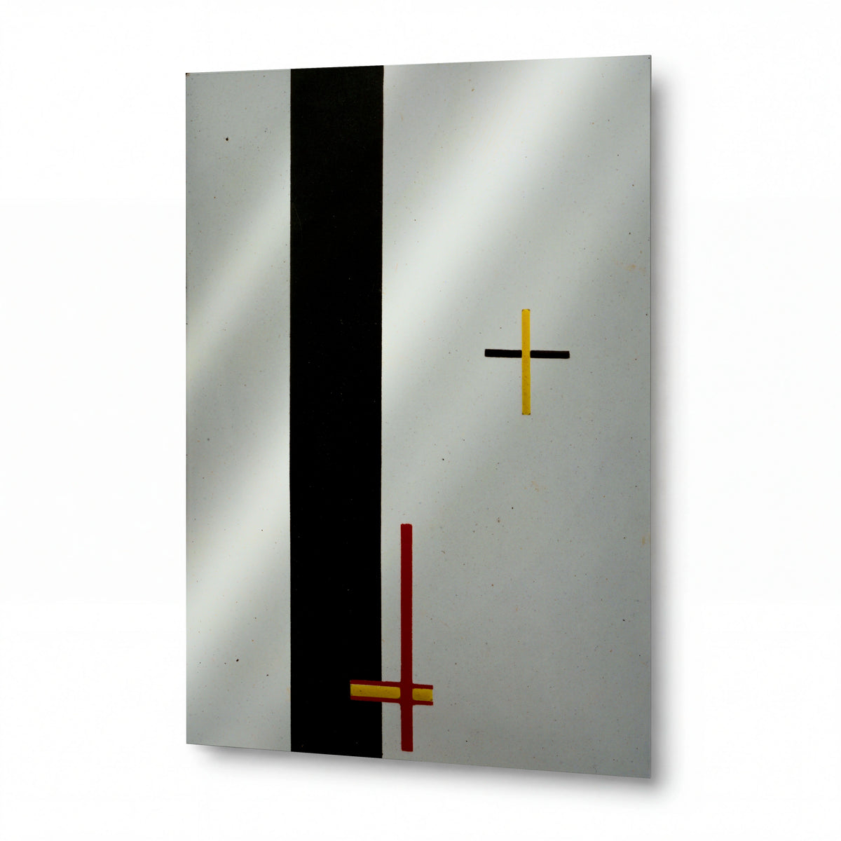 Obraz László Moholy-Nagy — Telephone Picture EM 3 — lesklý obraz na hliníku