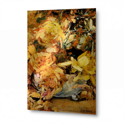 Obraz Frederick Childe Hassam — Roses — prémiová reprodukce na kovovém panelu