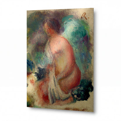 Obraz Pierre Auguste Renoir — Bather 02 — hliníkový panel s vysokým leskem — hliníkový panel s vysokým leskem