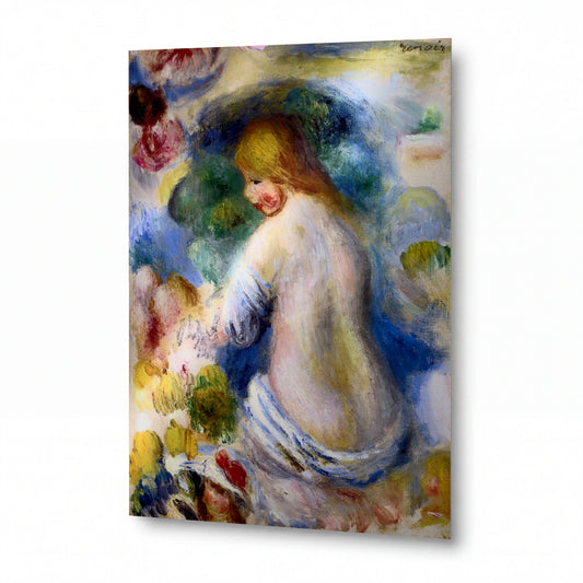 Obraz Pierre-Auguste Renoir — Ženský akt — lesklý obraz na hliníku — lesklý obraz na hliníku