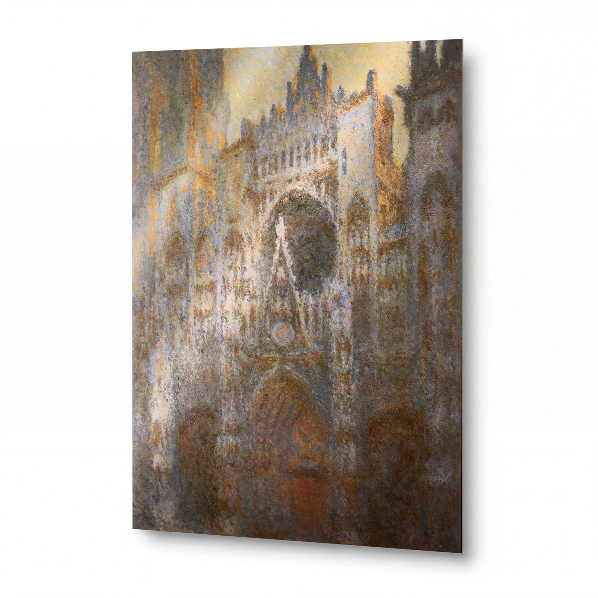 Obraz Claude Monet — Rouenská katedrála — luxusní reprodukce na kovu