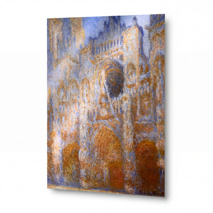 Obraz Claude Monet — Rouenská katedrála v ranním světle — umělecká reprodukce na hliníku