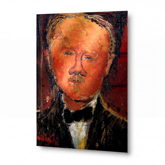 Obraz Amedeo Modigliani — Cheron — umělecká reprodukce na hliníku — umělecká reprodukce na hliníku