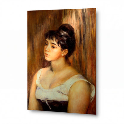 Obraz Renoir — Suzanne Valadon, 1885 — umělecký kovový obraz s vysokým leskem