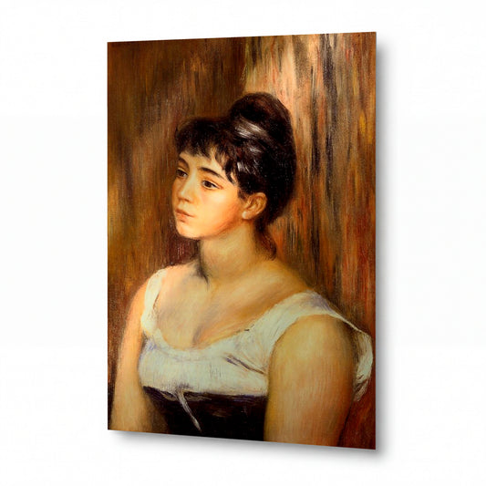 Obraz Renoir — Suzanne Valadon, 1885 — umělecký kovový obraz s vysokým leskem