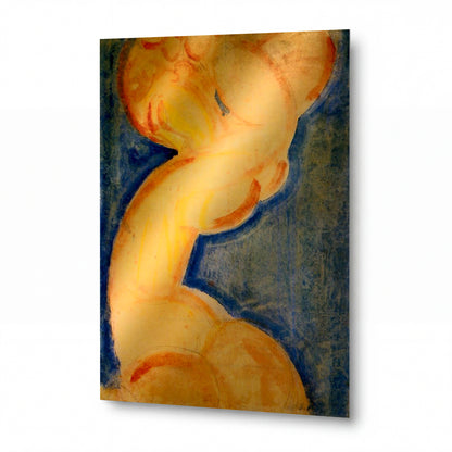 Obraz Modigliani Amedeo — Caryatid — lesklý obraz na hliníku