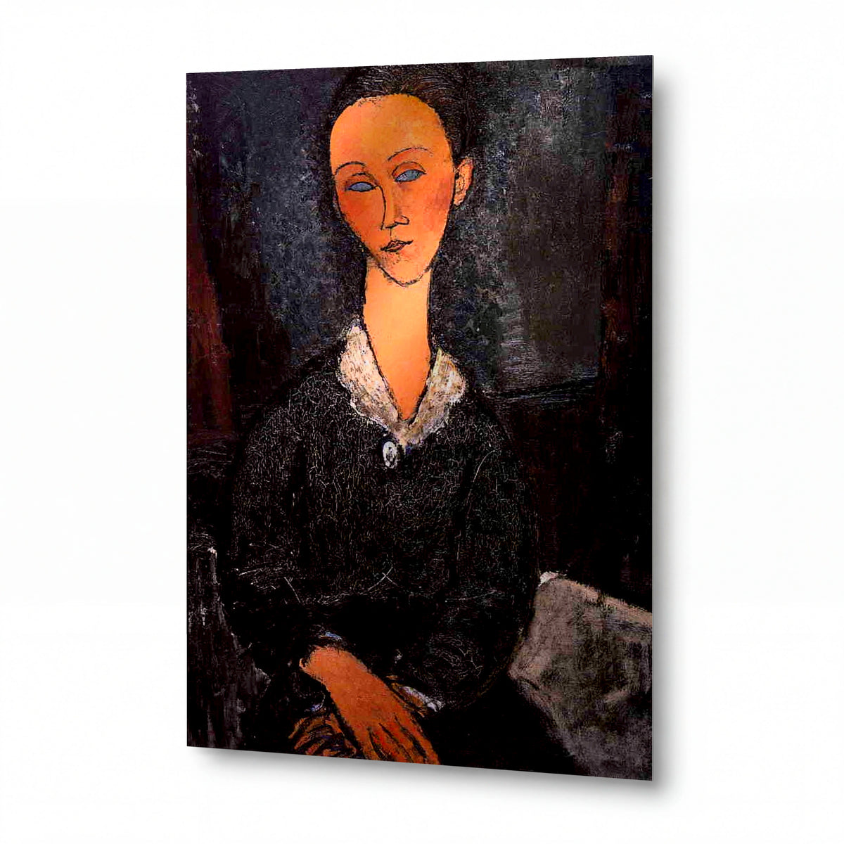 Obraz Amedeo Modigliani — Lunia Czechovska — hliníkový panel s vysokým leskem — hliníkový panel s vysokým leskem