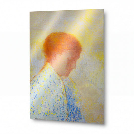 Obraz Odilon Redon — Camille — umělecká reprodukce na hliníku — umělecká reprodukce na hliníku