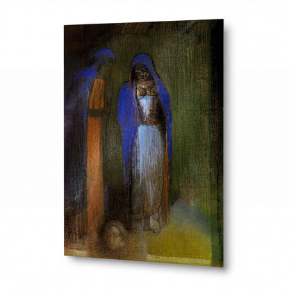 Obraz Odilon Redon — Salome — reprodukce na lesklém hliníkovém panelu