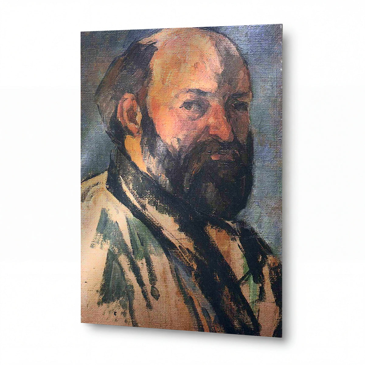 Obraz Paul Cézanne — Self Portrait — lesklý kovový obraz