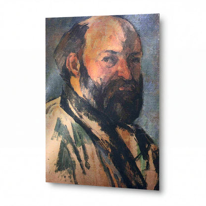 Obraz Paul Cézanne — Self Portrait — lesklý kovový obraz