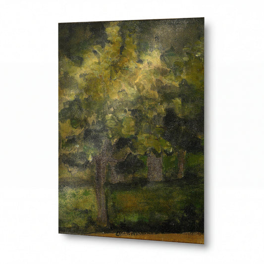 Obraz Paul Cézanne — Trees — lesklý kovový obraz — lesklý kovový obraz
