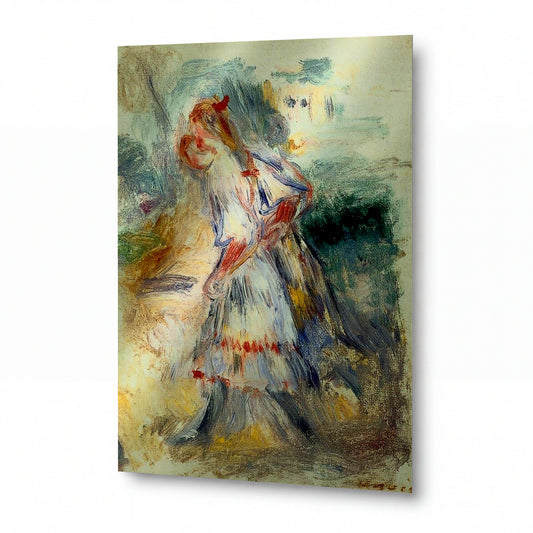 Obraz Pierre Auguste Renoir — Little Girls — umělecká reprodukce na hliníku — umělecká reprodukce na hliníku