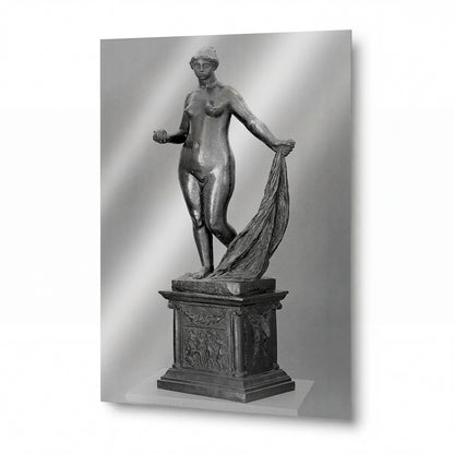 Obraz Pierre Auguste Renoir — Small Venus Victorious, with Base Showing the Judgment of Paris — umělecká reprodukce na hliníku — umělecká reprodukce na hliníku