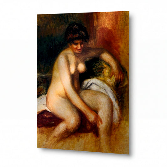 Obraz Renoir — Woman in an Interior — umělecká reprodukce na hliníku