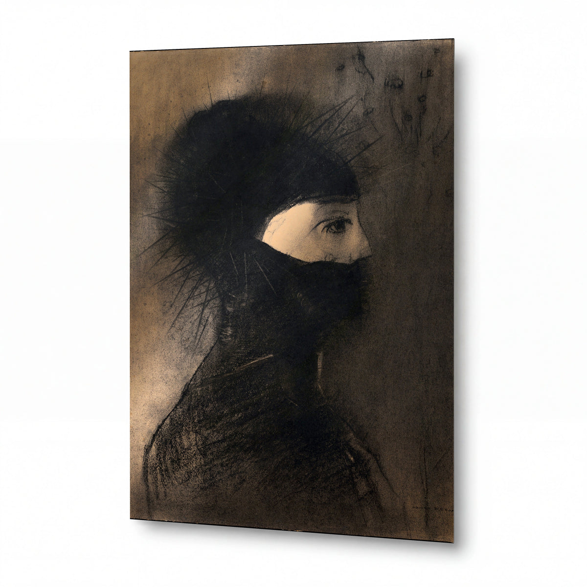 Obraz Odilon Redon — Armor — hliníkový panel s vysokým leskem — hliníkový panel s vysokým leskem