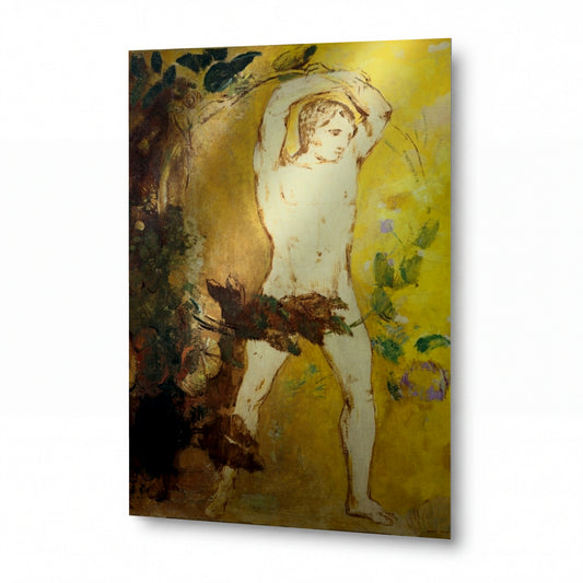 Obraz Odilon Redon — Orpheus — reprodukce na lesklém hliníkovém panelu — reprodukce na lesklém hliníkovém panelu