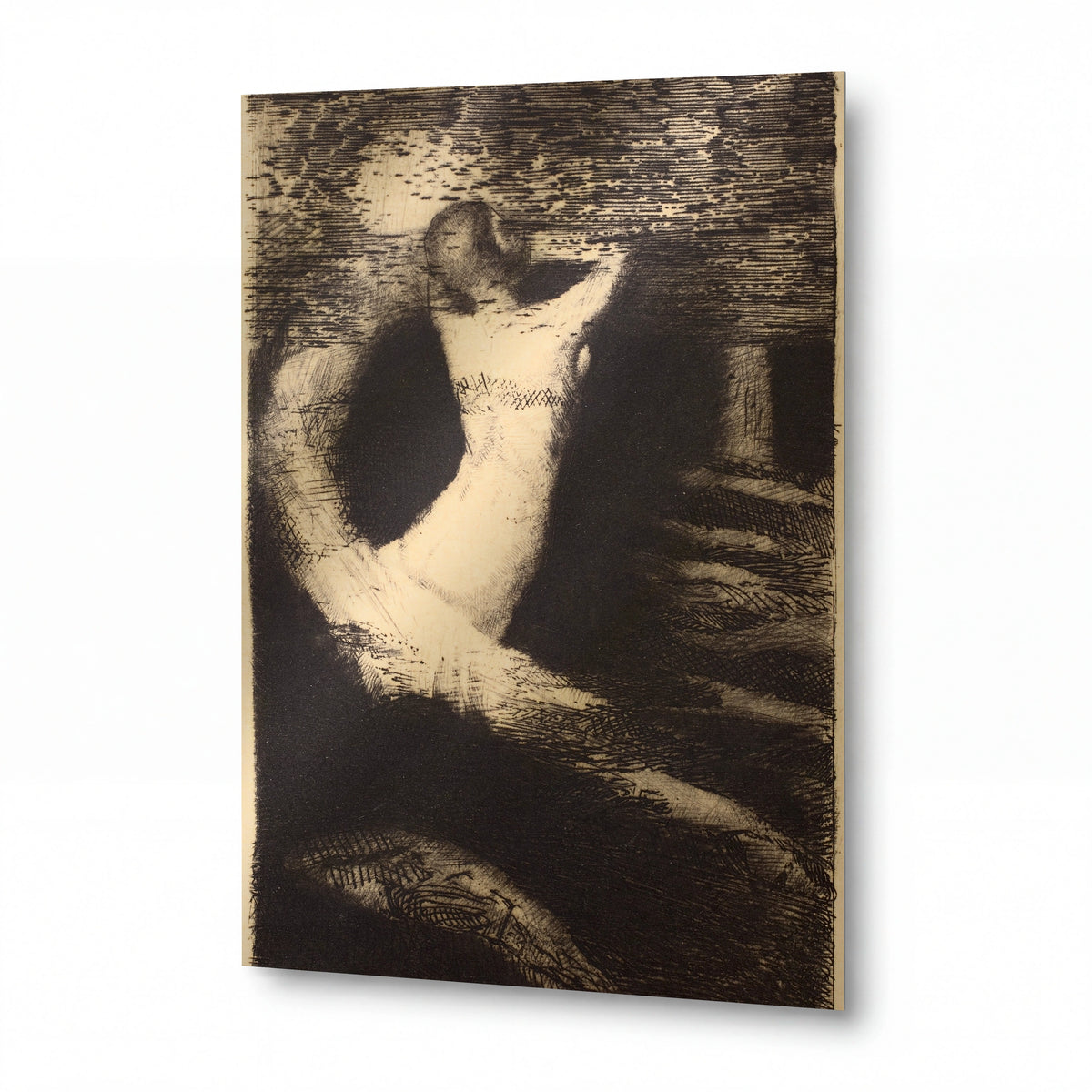 Obraz Odilon Redon — Passage of a Spirit — umělecká reprodukce na hliníku — umělecká reprodukce na hliníku