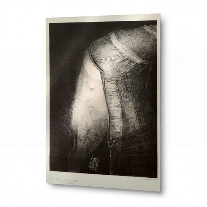 Obraz Odilon Redon — Profile of Light — hliníkový panel s vysokým leskem