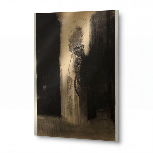 Obraz Odilon Redon — The Apparition — prémiová reprodukce na kovovém panelu