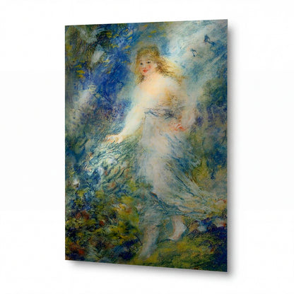 Obraz Pierre-Auguste Renoir — Spring (The Four Seasons) — reprodukce na lesklém hliníkovém panelu