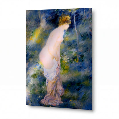 Obraz Renoir — Standing Bather — lesklý kovový obraz — lesklý kovový obraz