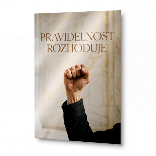 Obraz Zaťatá pěst pravidelnosti — rozhoduje — kovový obraz na hliníkovém panelu s vysokým leskem